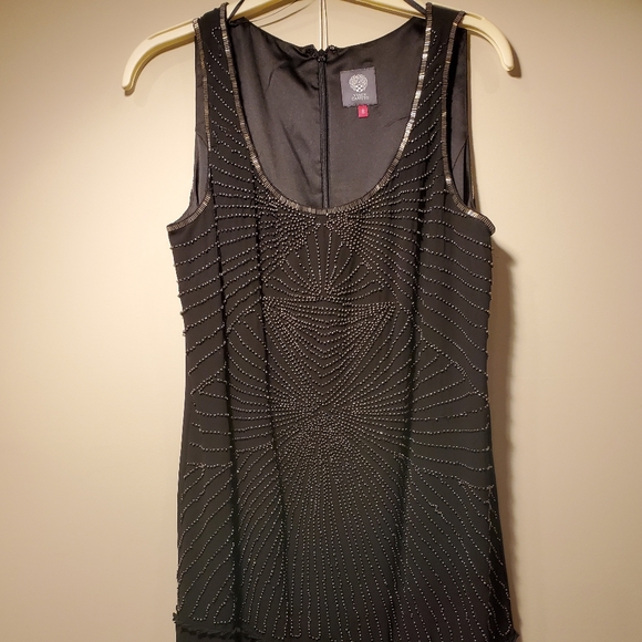 Vince Camuto 1920s Flapper Style Shift Dress - Picture 2 of 7